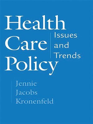 cover image of Health Care Policy